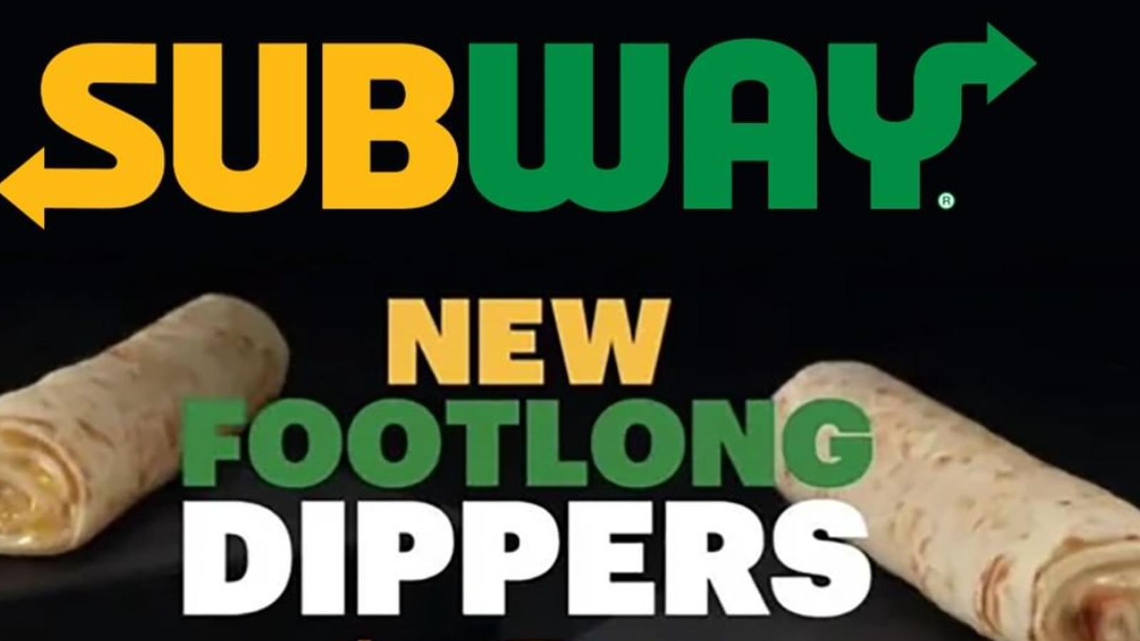 Subway footlong dippers