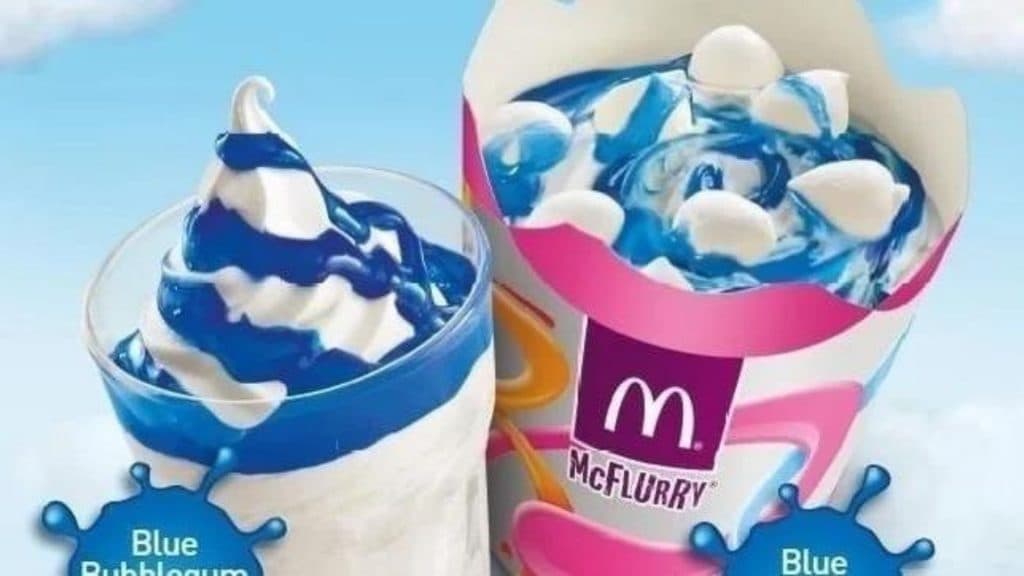 McDonald's bubblegum McFlurry