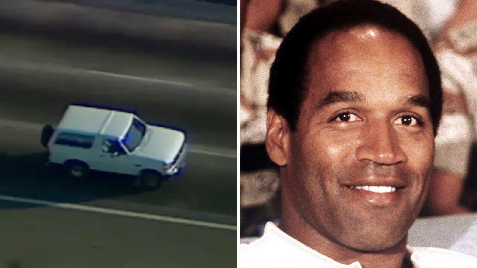 White Bronco from OJ chase and OJ Simpson