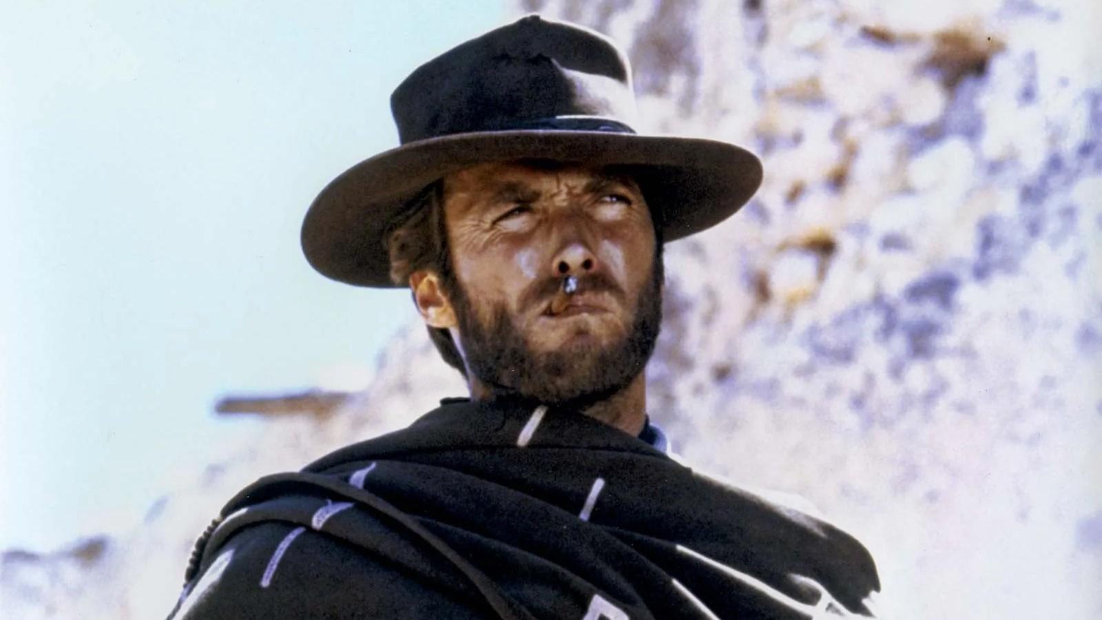 Clint Eastwood as the Man with No Name in A Fistful of Dollars