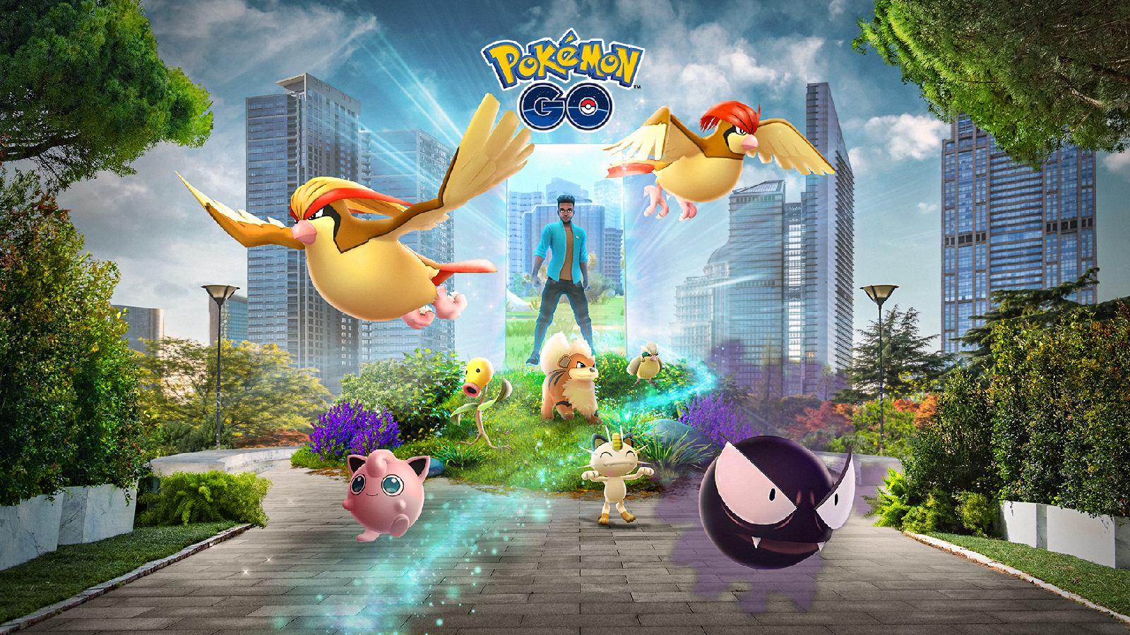 Key art is shown for the Pokemon Go rediscover Go event