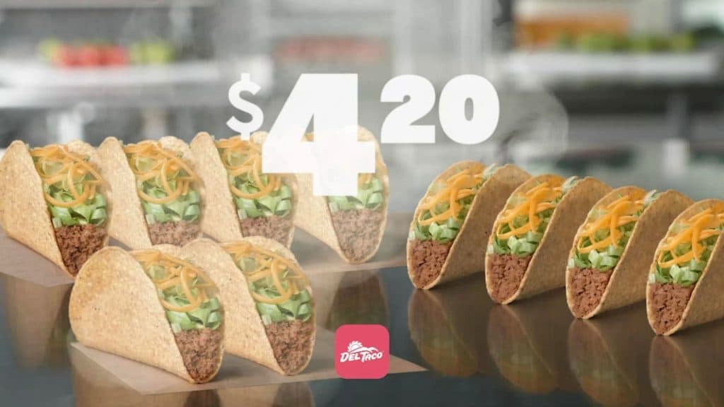 Del Taco's 4/20 food deal