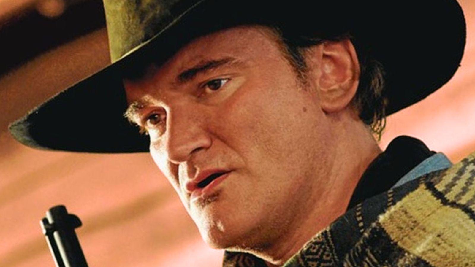 Quentin Tarantino's cameo in The Hateful Eight.