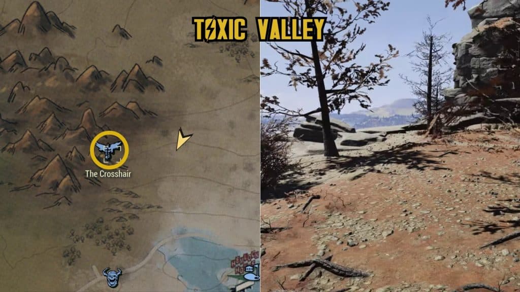 Toxic Valley location in Fallout 76