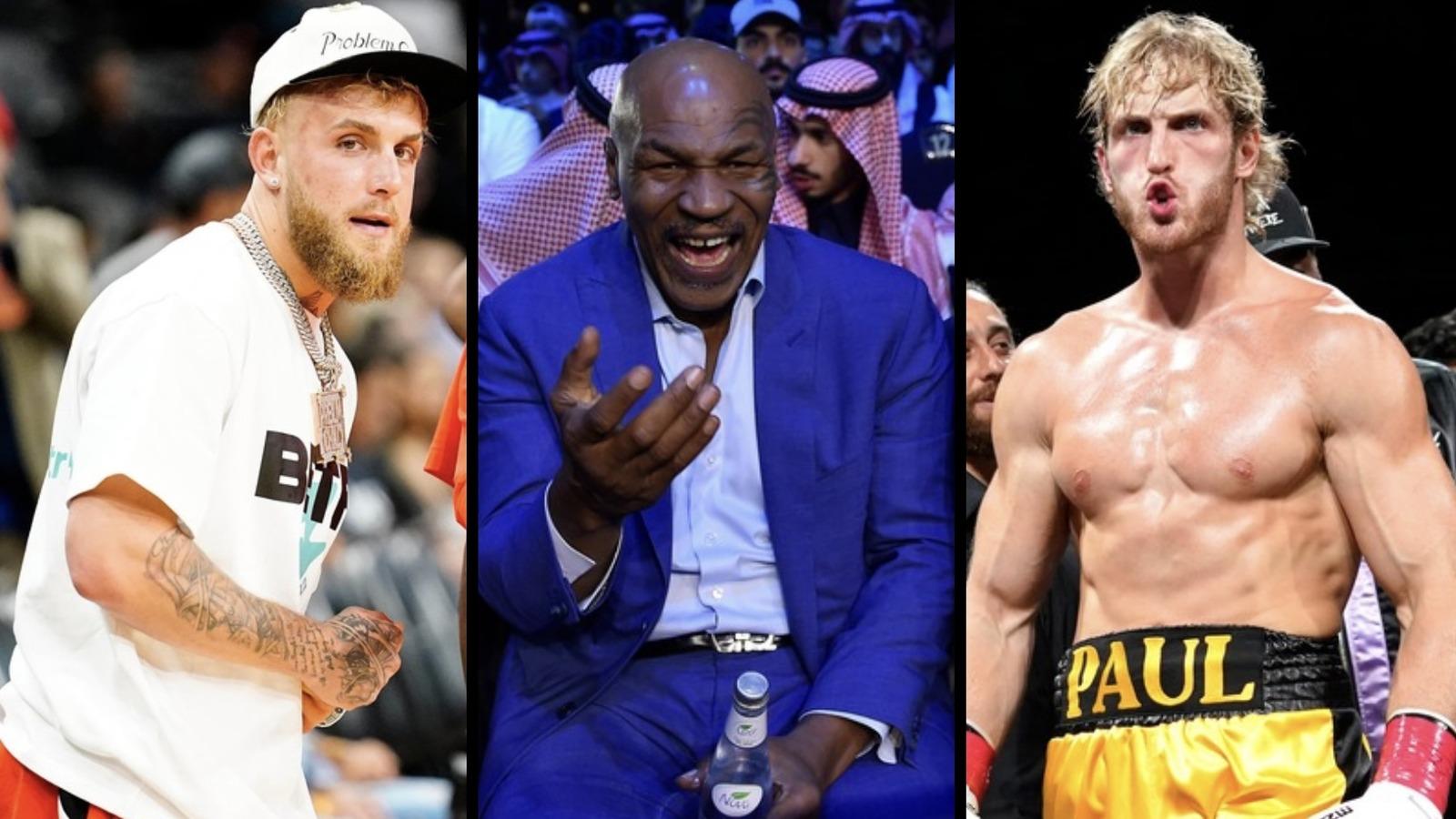 Jake Paul will square off with Mike Tyson later this summer, but his brother, Logan, is already hyping up the possibility of victory.