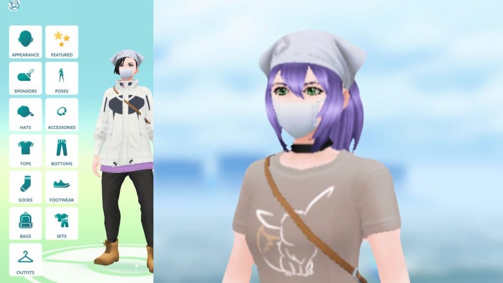 Example of the new Pokemon Go avatars.