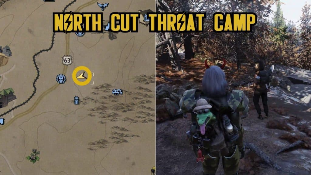 North Cut Throat Camp in Fallout 76