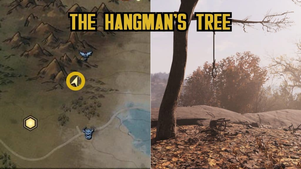 The Hangman Tree in Fallout 76