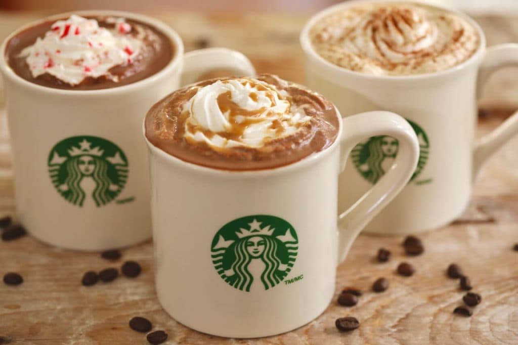 Starbucks hot chocolate