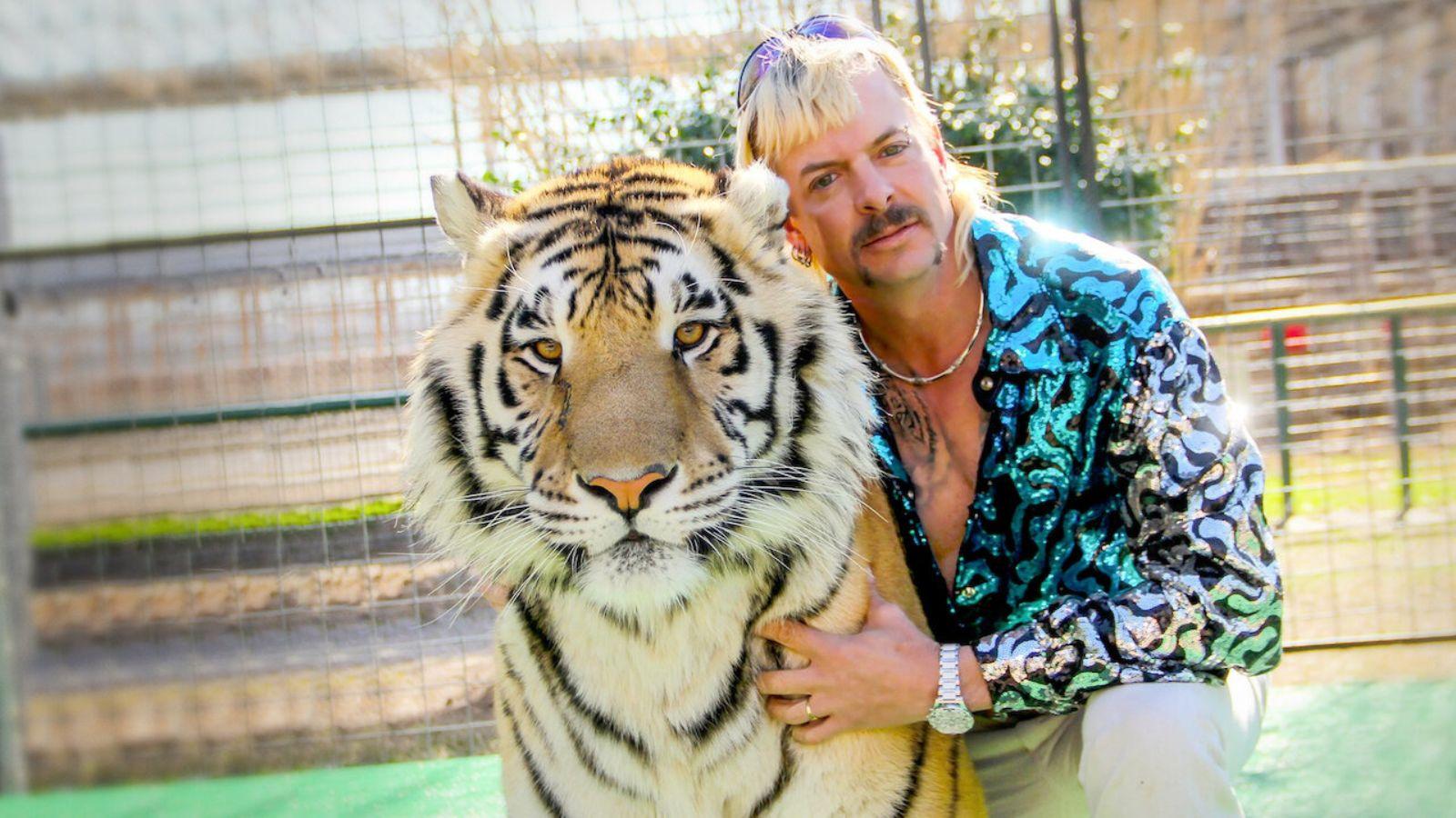 A still of Joe Exotic in Tiger King