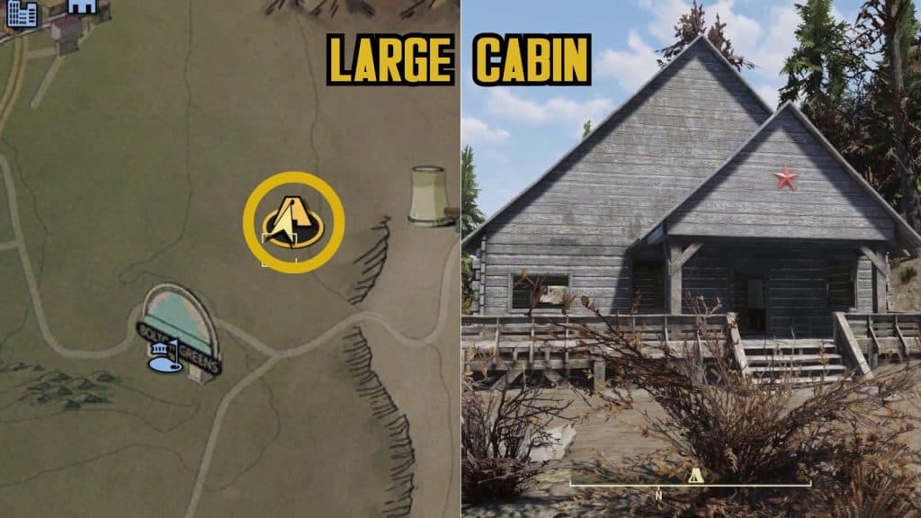 Large Cabin camp in Fallout 76