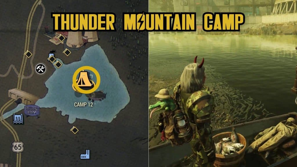 Thunder Mountain Camp in Fallout 76