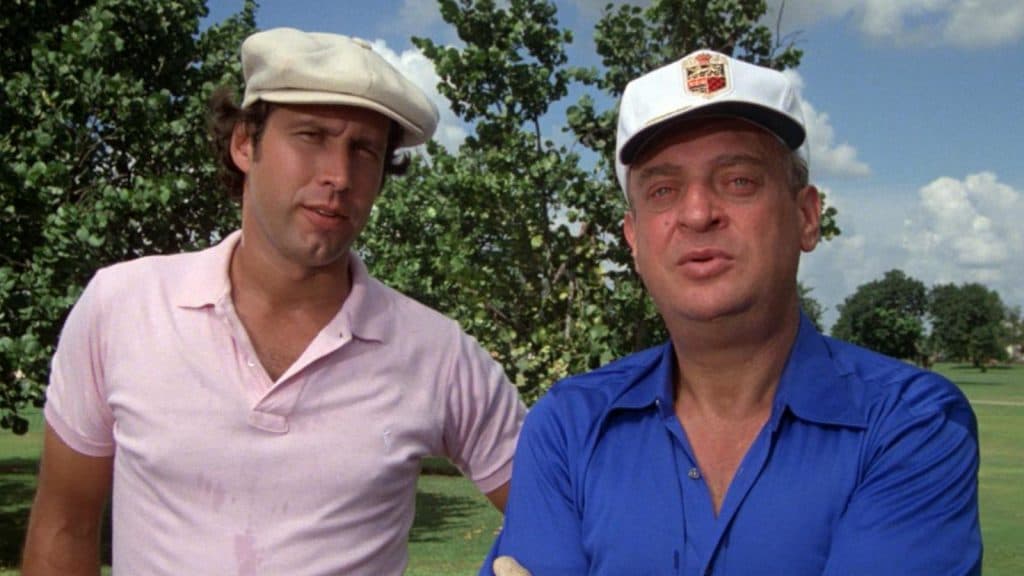 The cast of Caddyshack