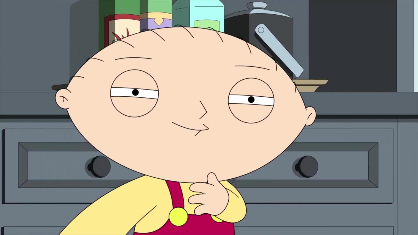 Stewie in Family Guy