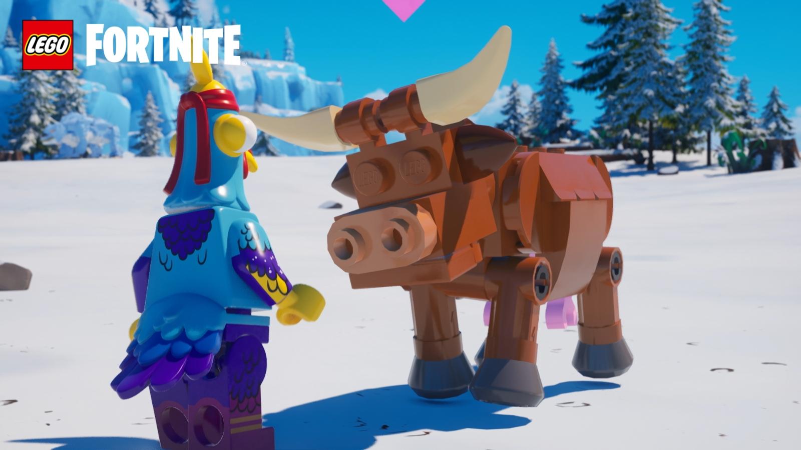 New Cow in LEGO Fortnite