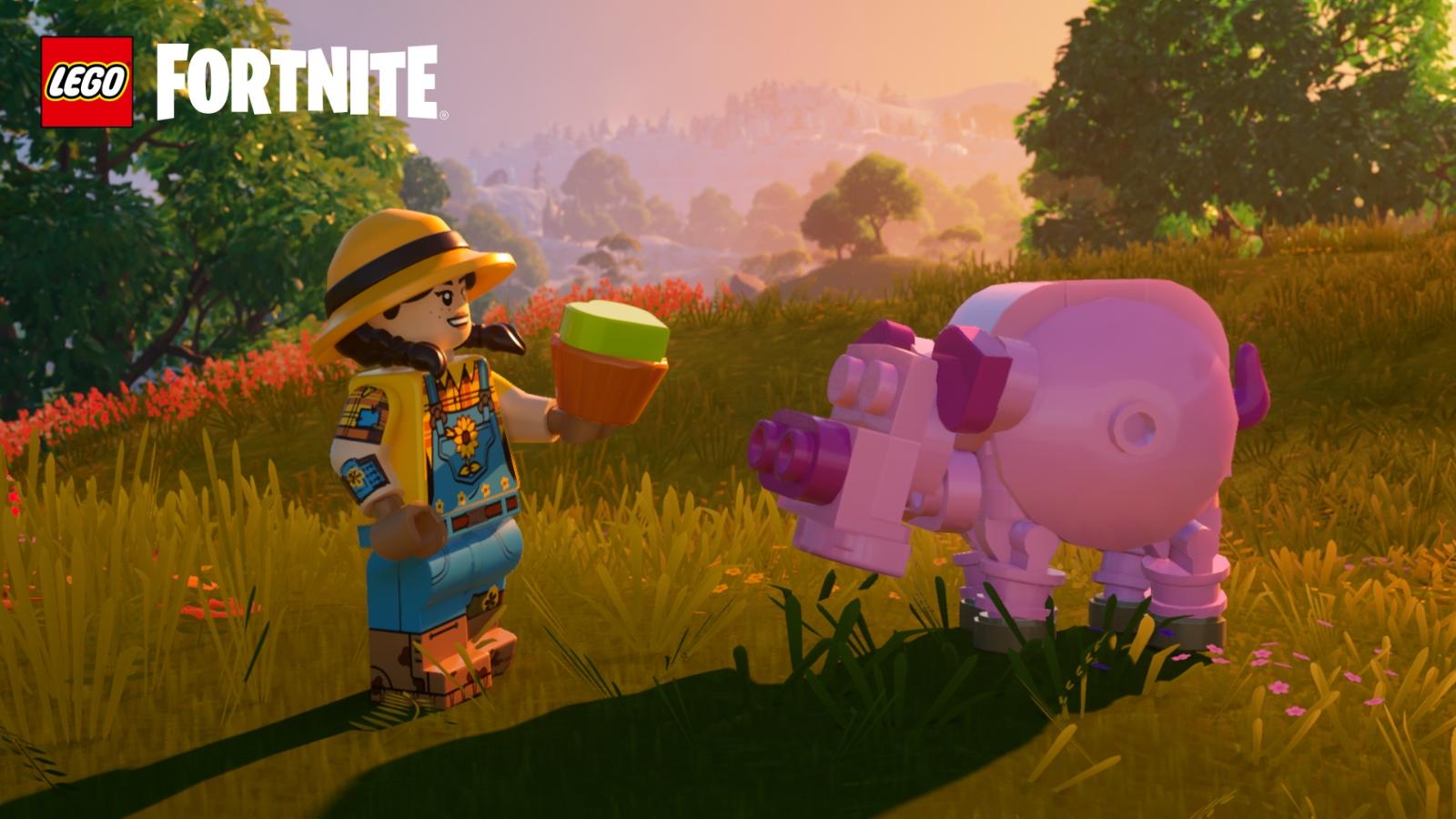 LEGO Fortnite pig update cover
