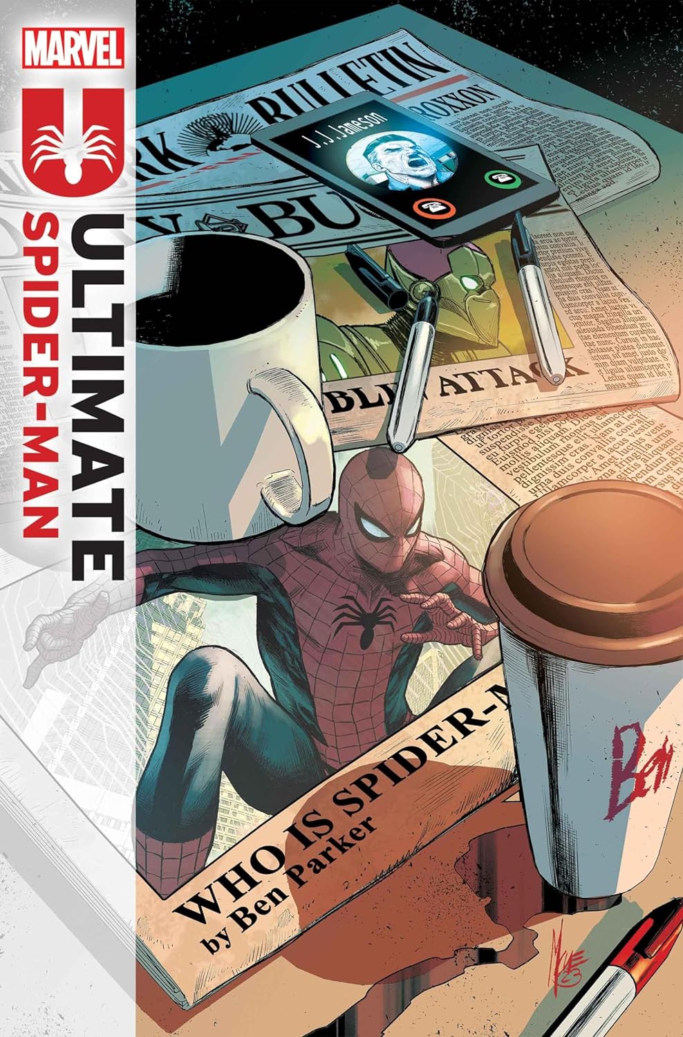 Ultimate Spider-Man #4 cover art
