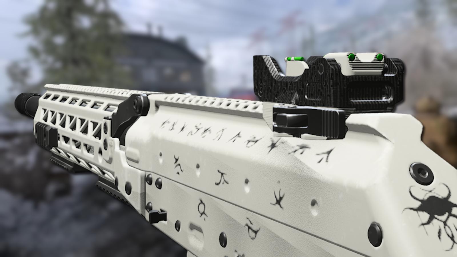 Jak Bullseye aftermarket part equipped to Longbow sniper rifle in MW3.