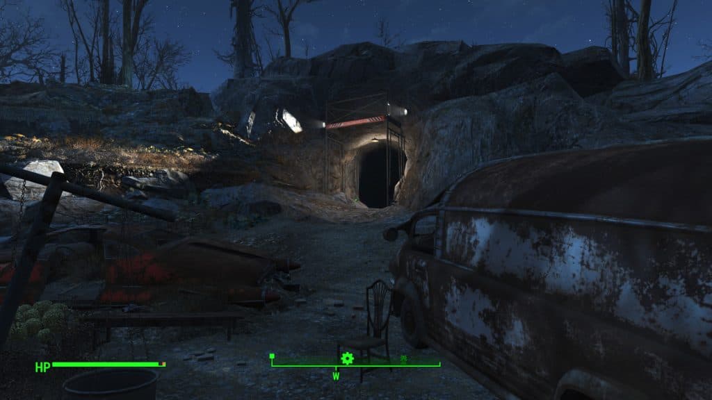 The Entrance to Vault 111 in Fallout 4