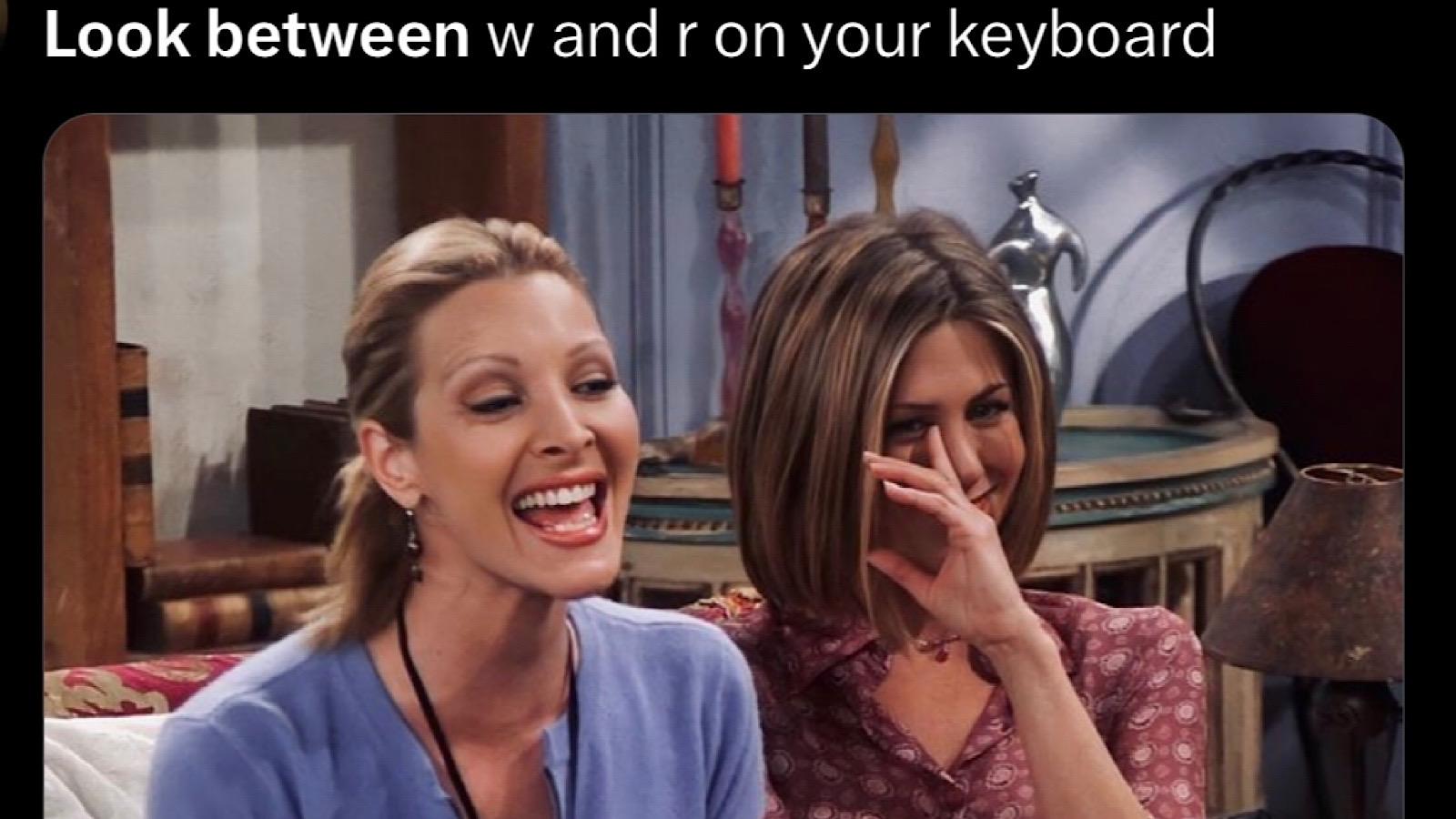 look between your keys on keyboard trend