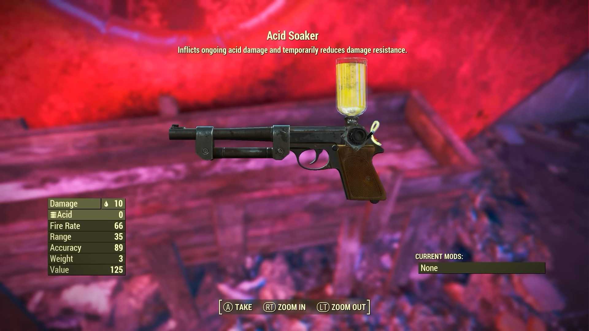 Acid Soaker in Fallout 4