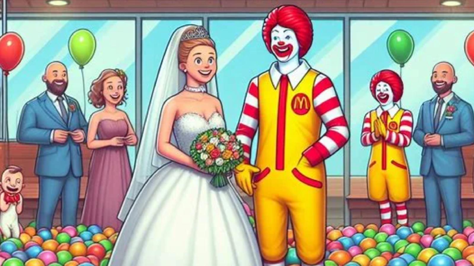 McDonald's wedding