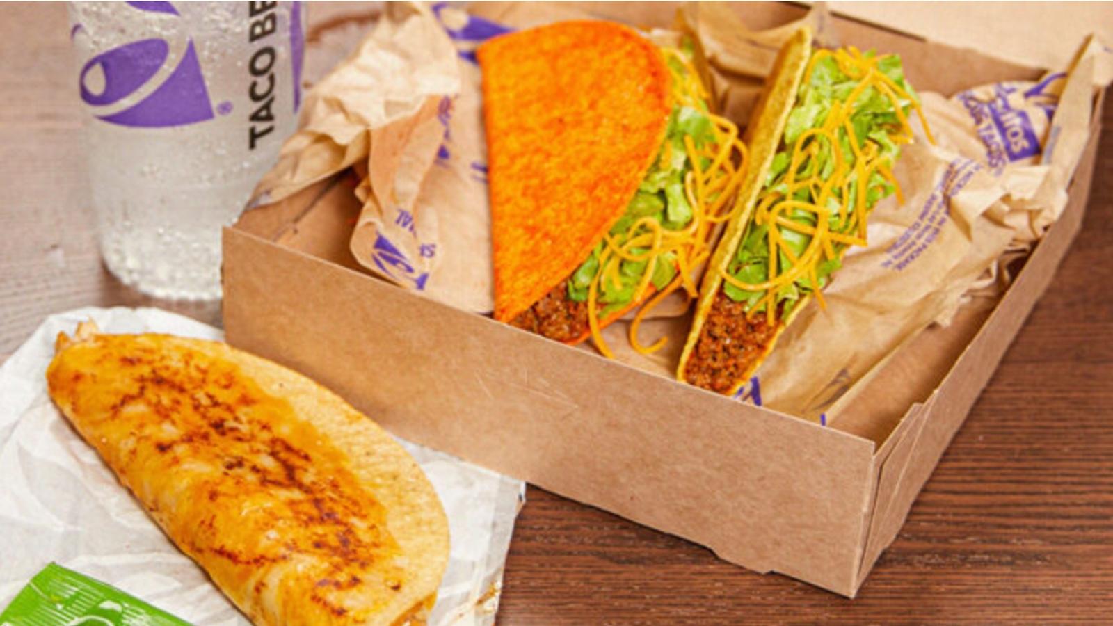 Taco Bell craving's box