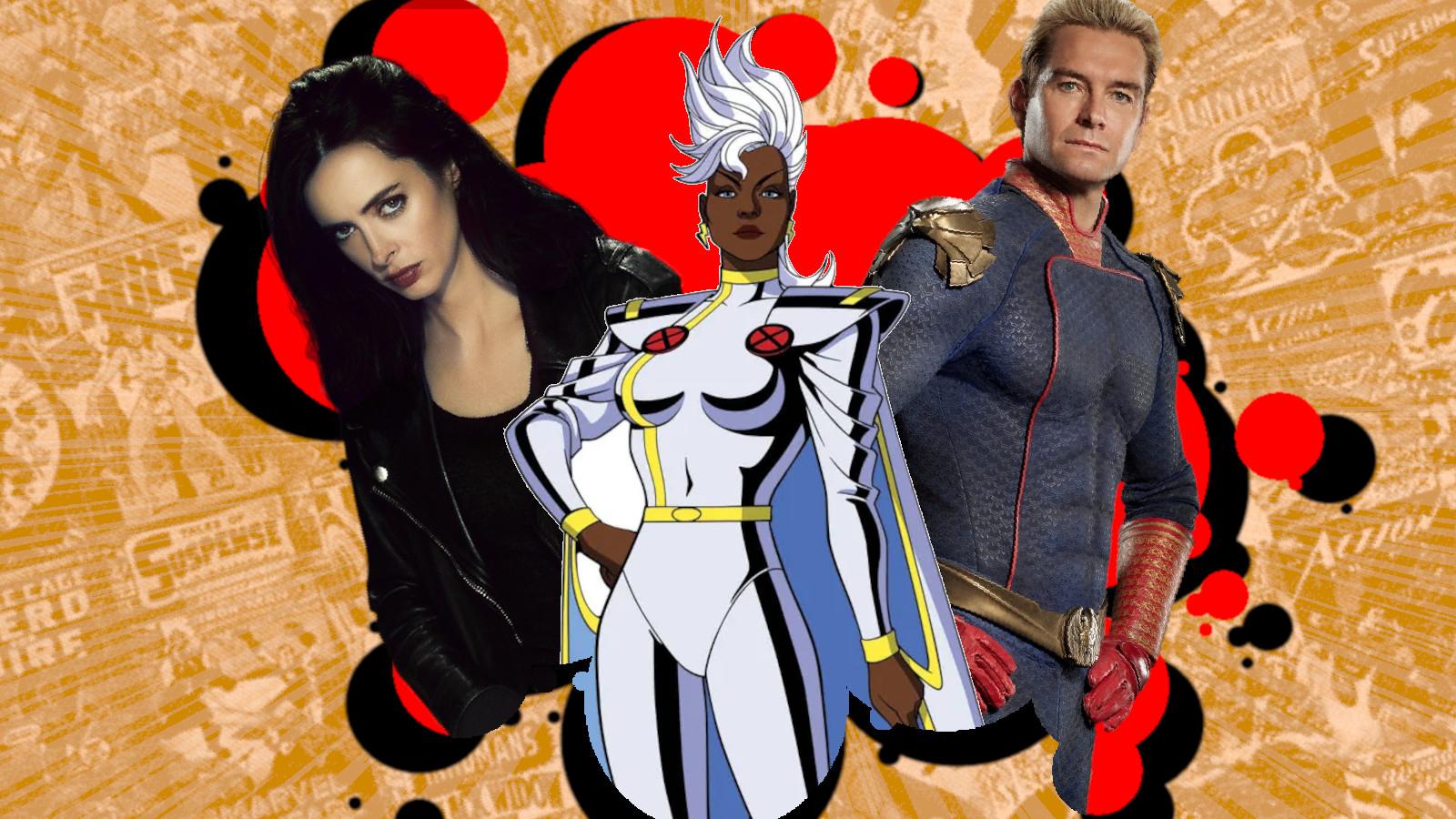 Jessica Jones, Storm and Homelander lead out coverage of the best superhero TV shows