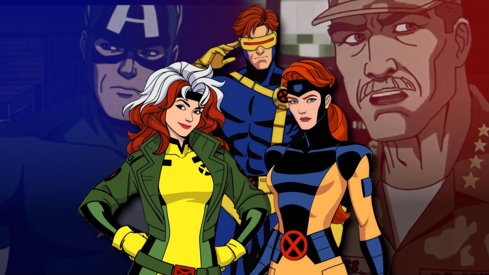 Rogue Cyclops and Jean Grey form X-Men 97.