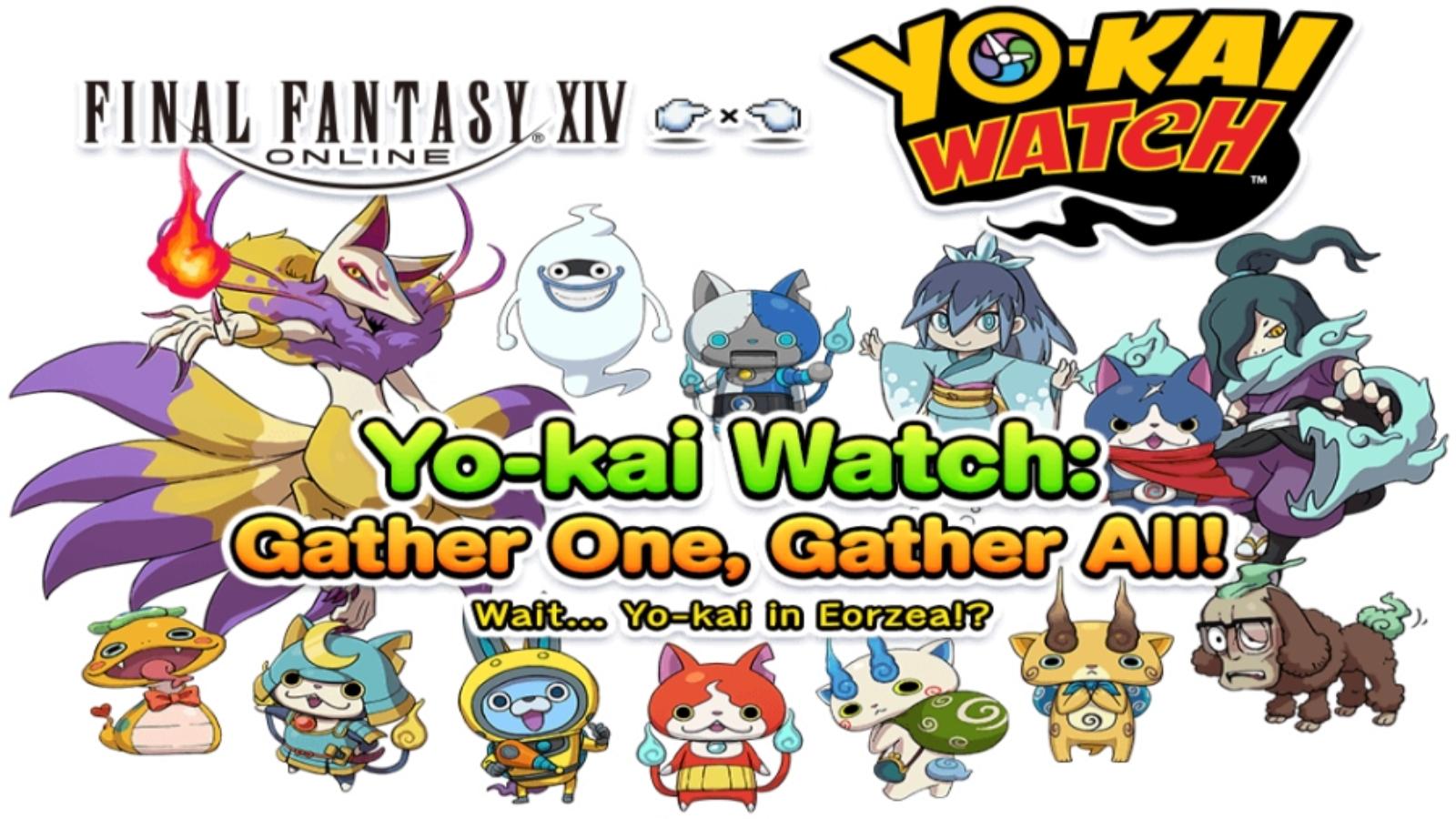 Yo-Kai watch event in FFXIV