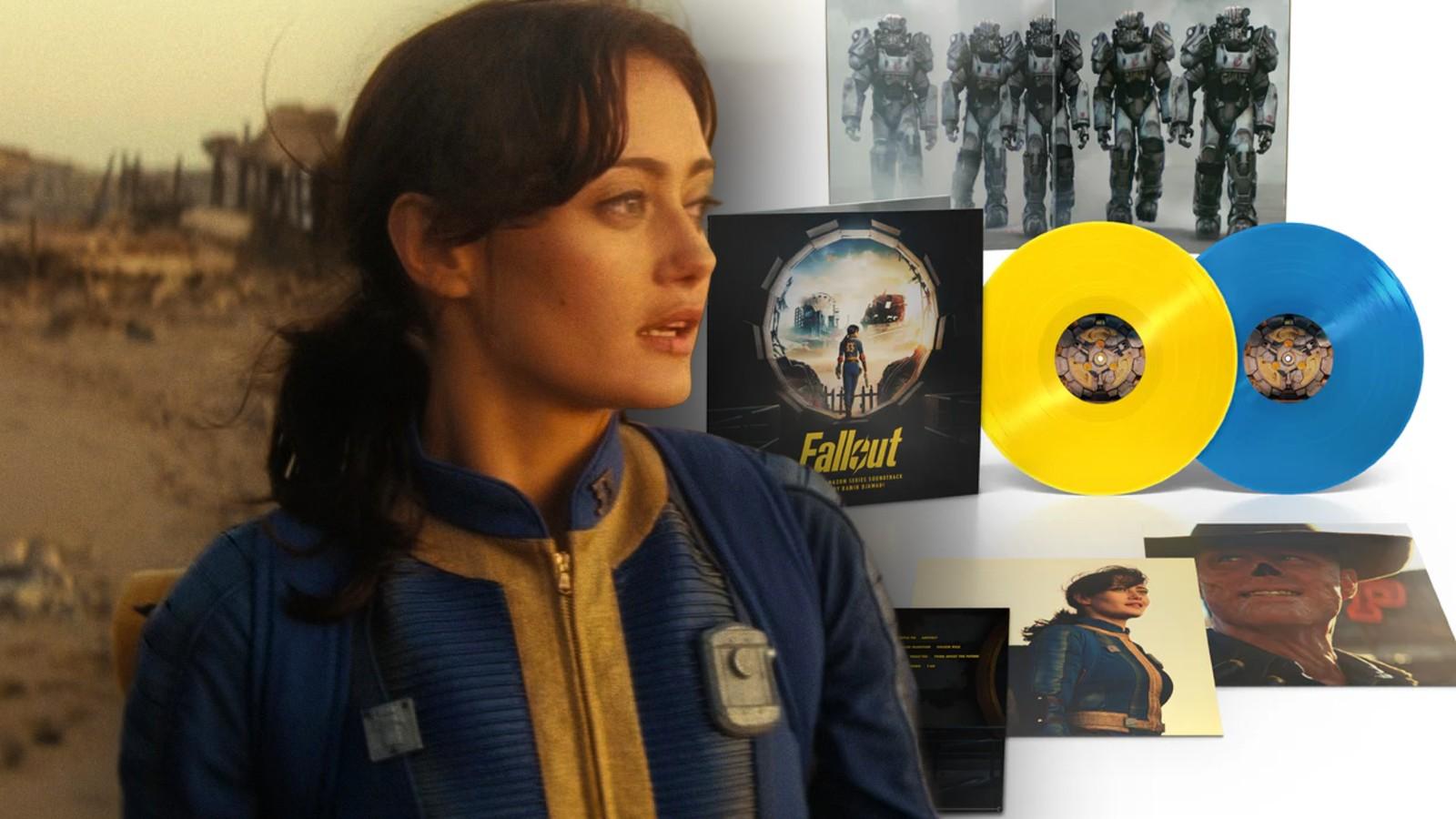 Ella Purnell in Fallout and the TV show's vinyl soundtrack