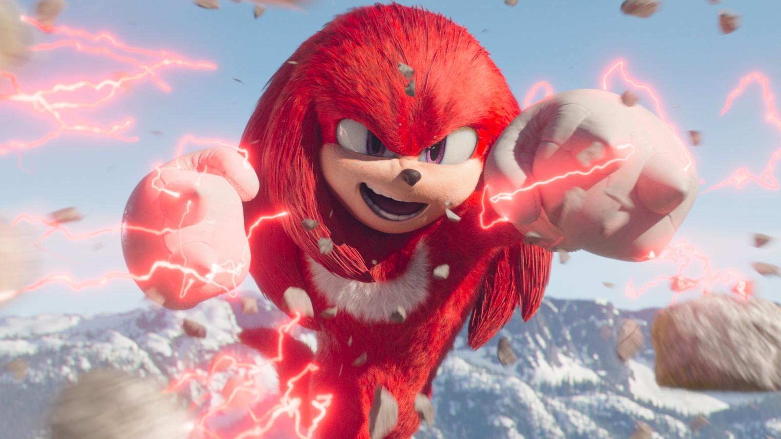 A still from the Knuckles TV series