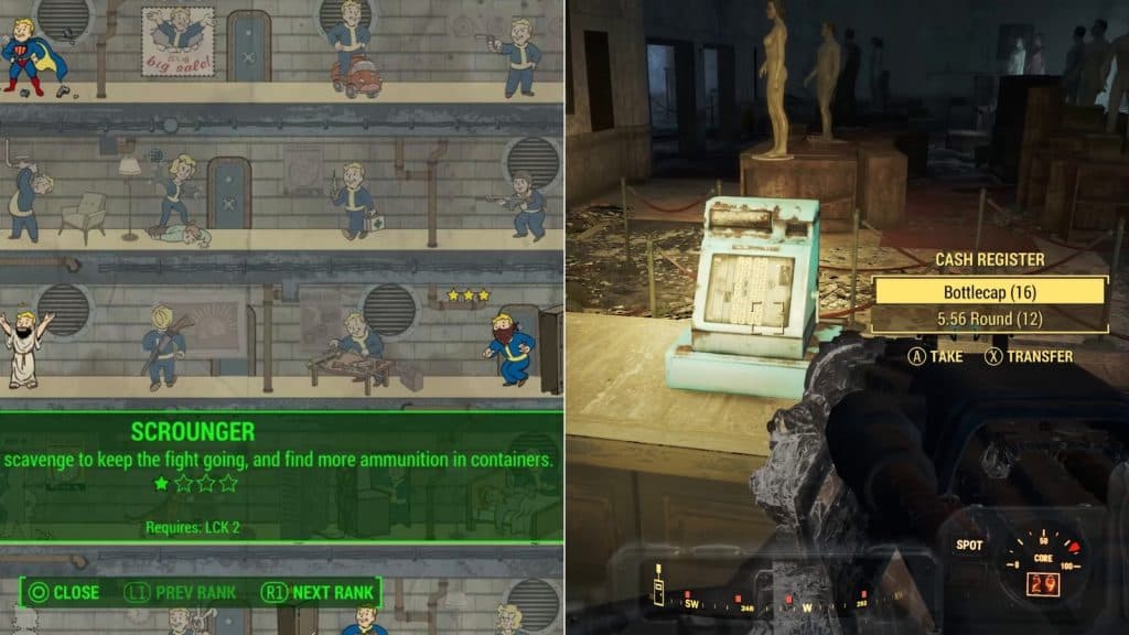 Scrounger perk in Fallout 4