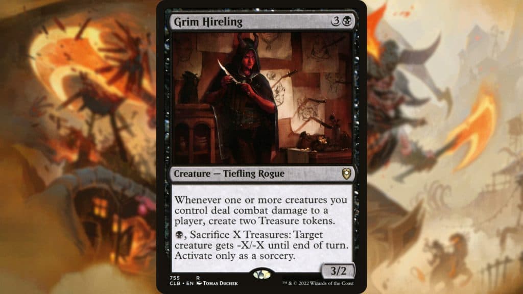 MTG Best Outlaws Hireling