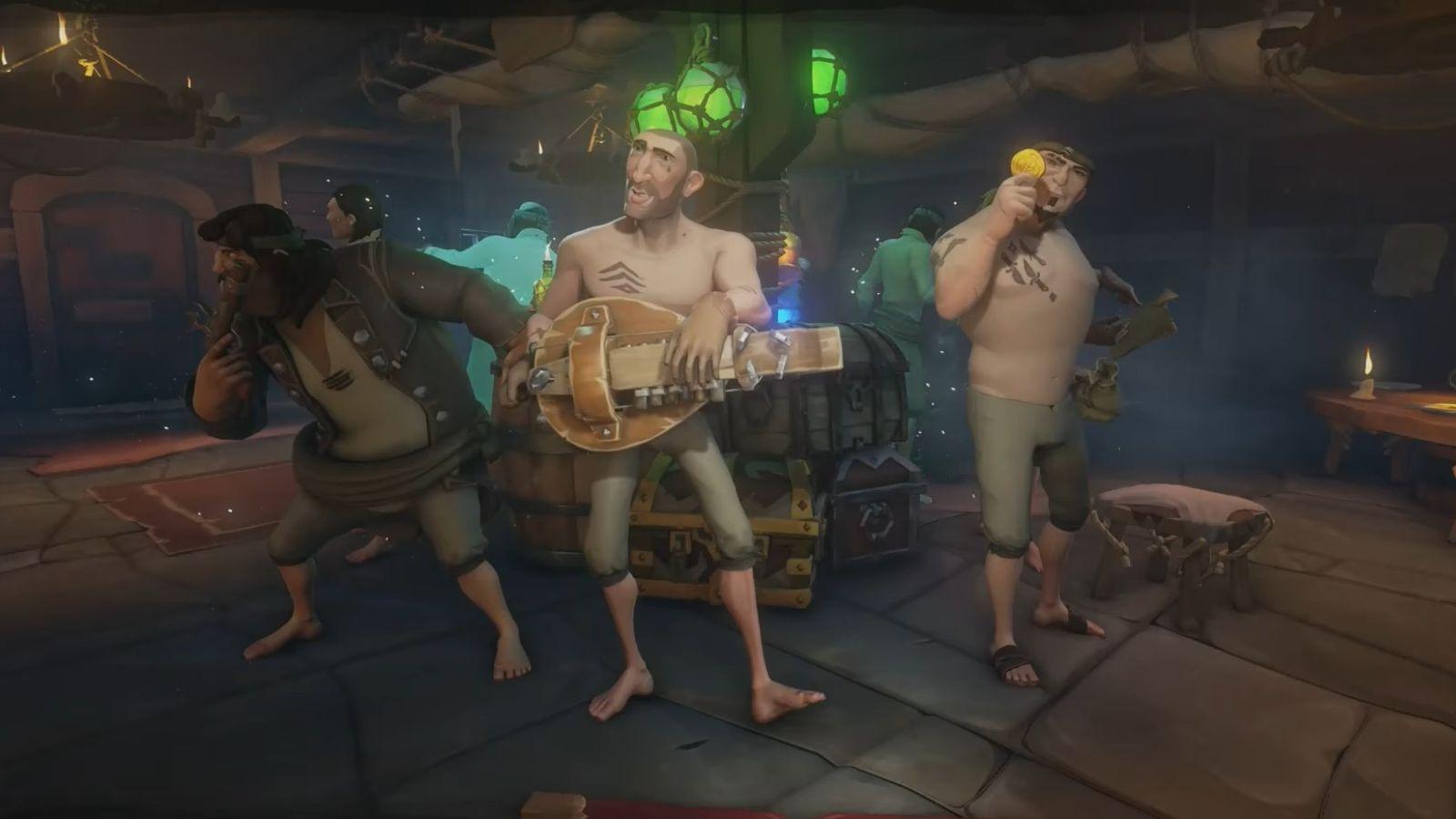 Changing character appearance in Sea of Thieves