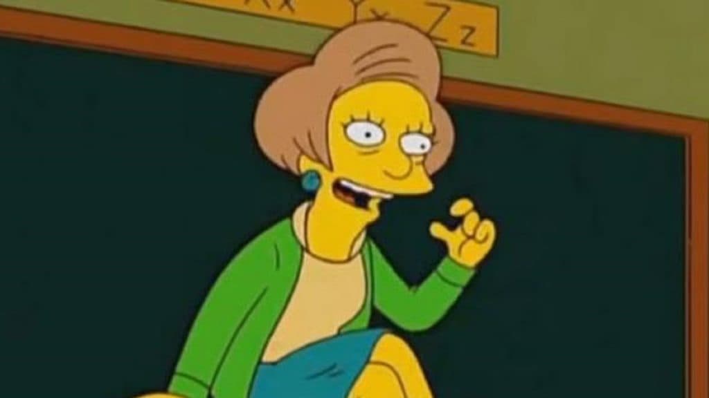 Edna Krabappel in The Simpsons
