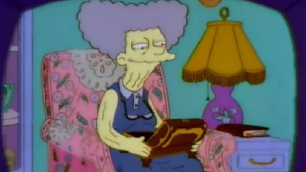 Gladys Gurney from The Simpsons