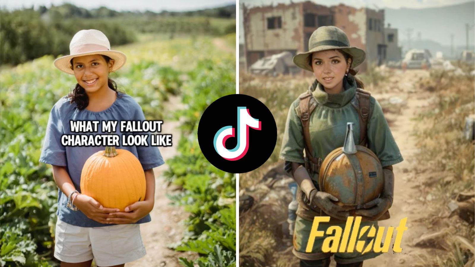 Fallout filter TikTok
