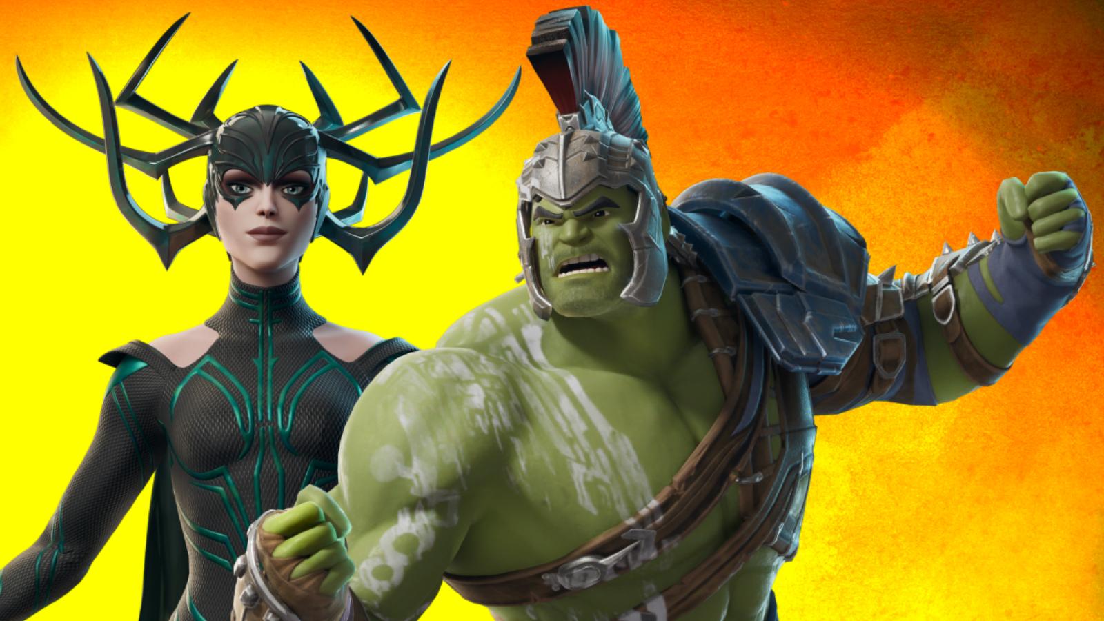 Fortnite Thor Ragnarok skins: Hulk & Hela