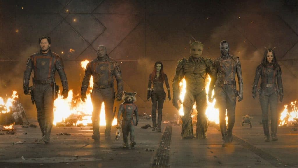 A still from Guardians of the Galaxy Vol 3