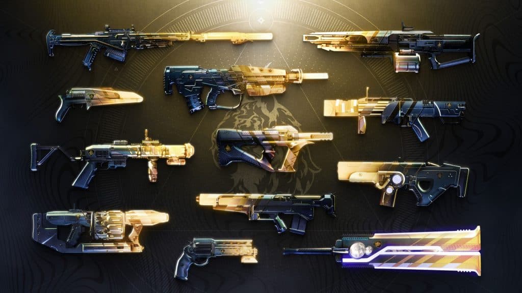 Destiny 2 Onslaught Weapons