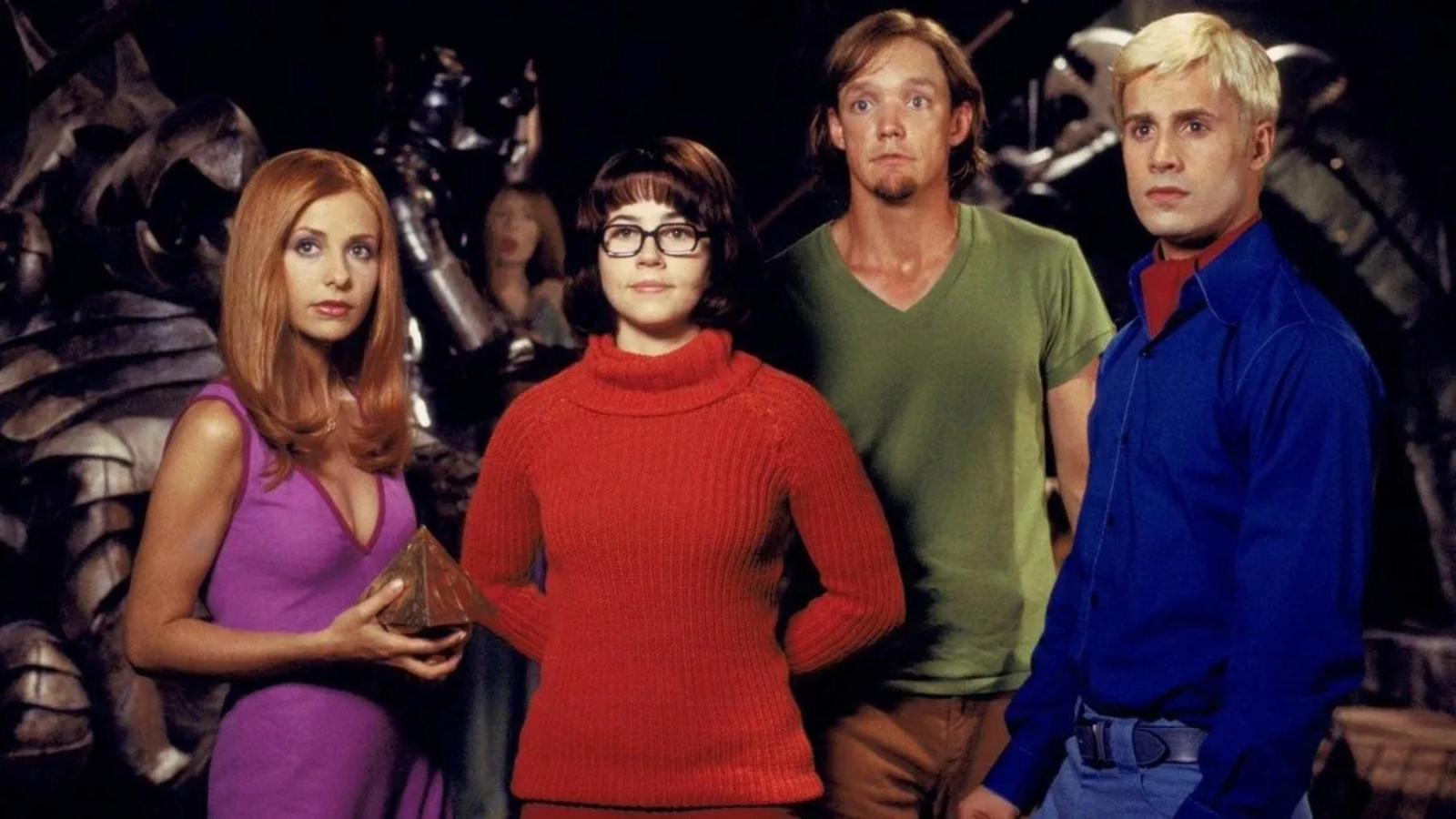 The original cast of 2002's Scooby-Doo