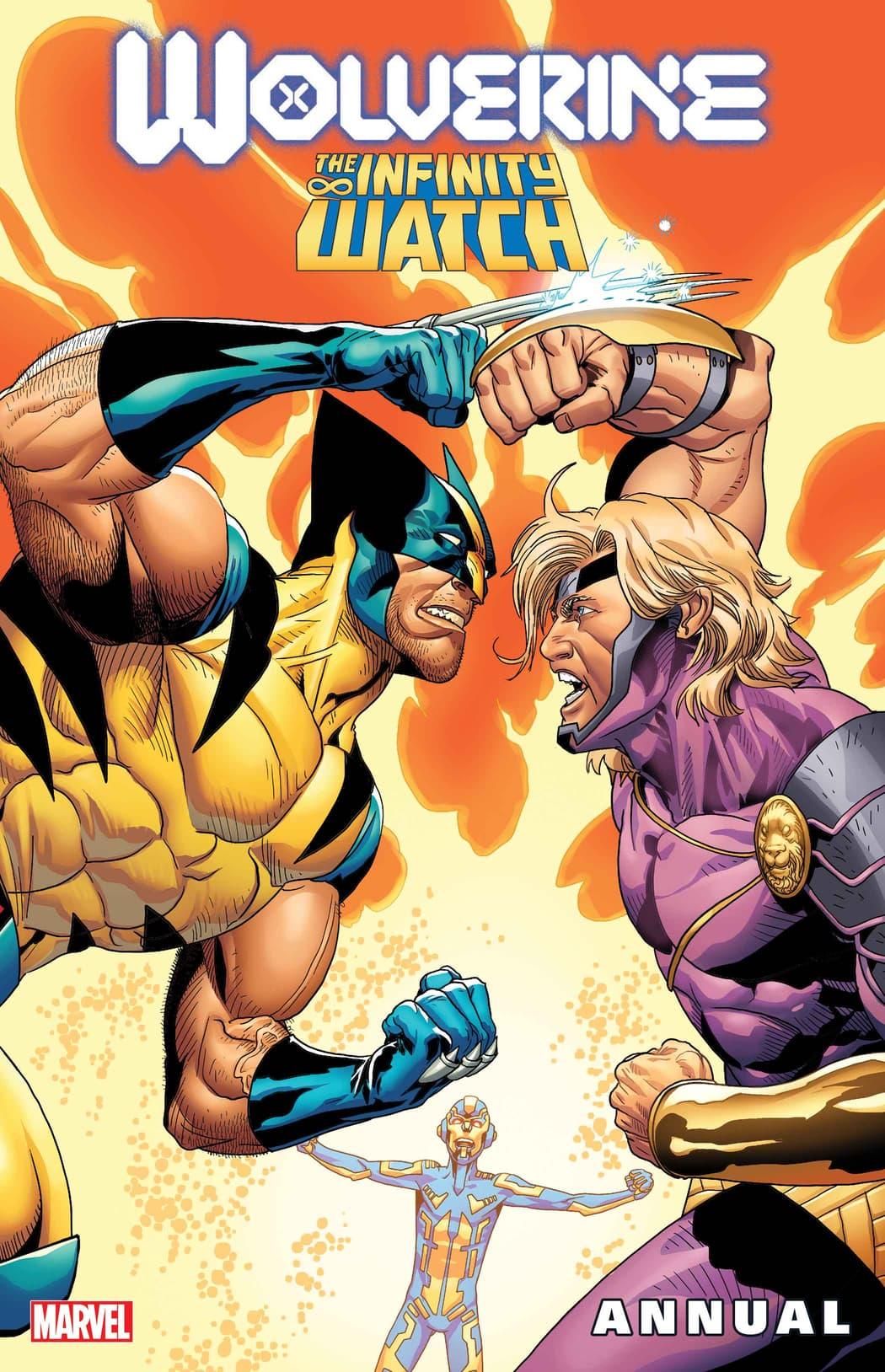 Infinity Watch Wolverine Annual #1 cover art
