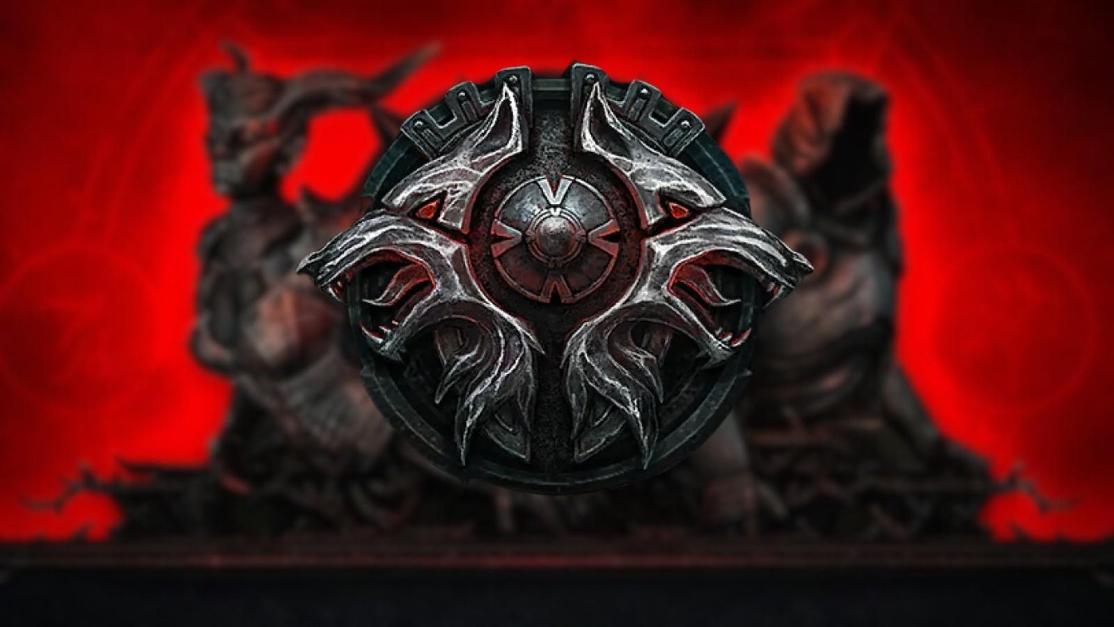 Diablo 4 Season 4 Iron Wolves Logo