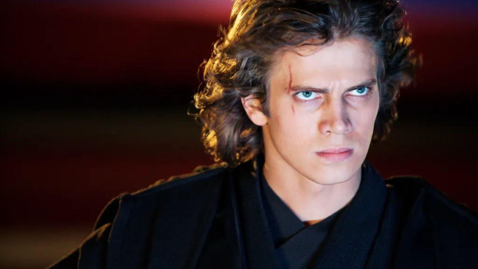 Hayden Christenses as Anakin Skywalker in Revenge of the Sith.