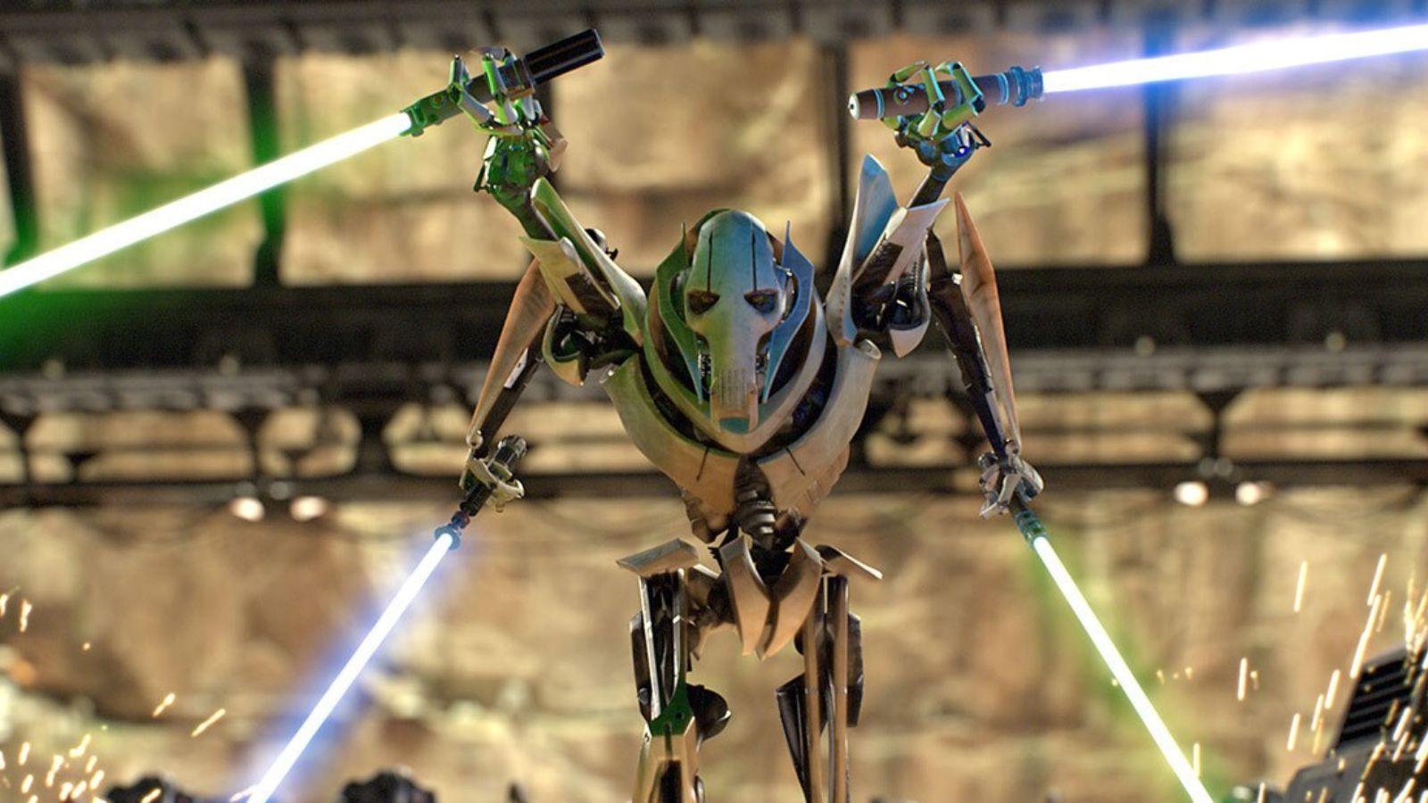 General Grevious in Revenge of the Sith