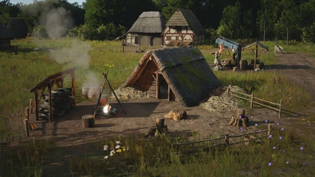 Settlers Camp in Manor Lords.