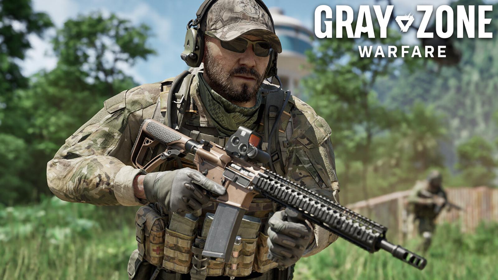 an image of a character holding a weapon in Gray Zone Warfare