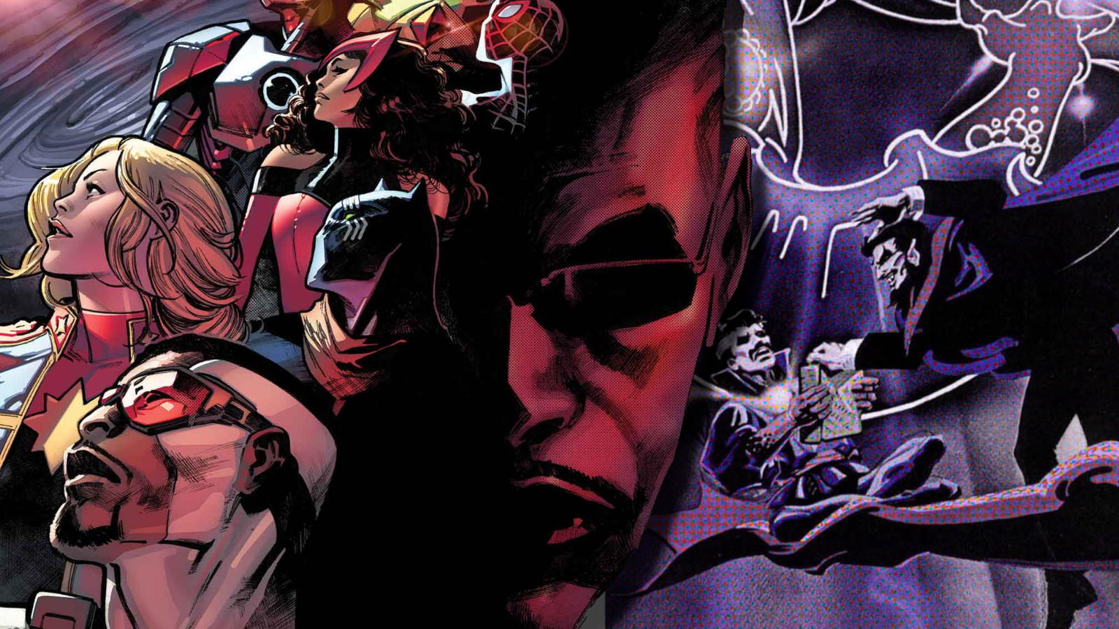 Blood Hunt #1 and Doctor Strange #62 cover art