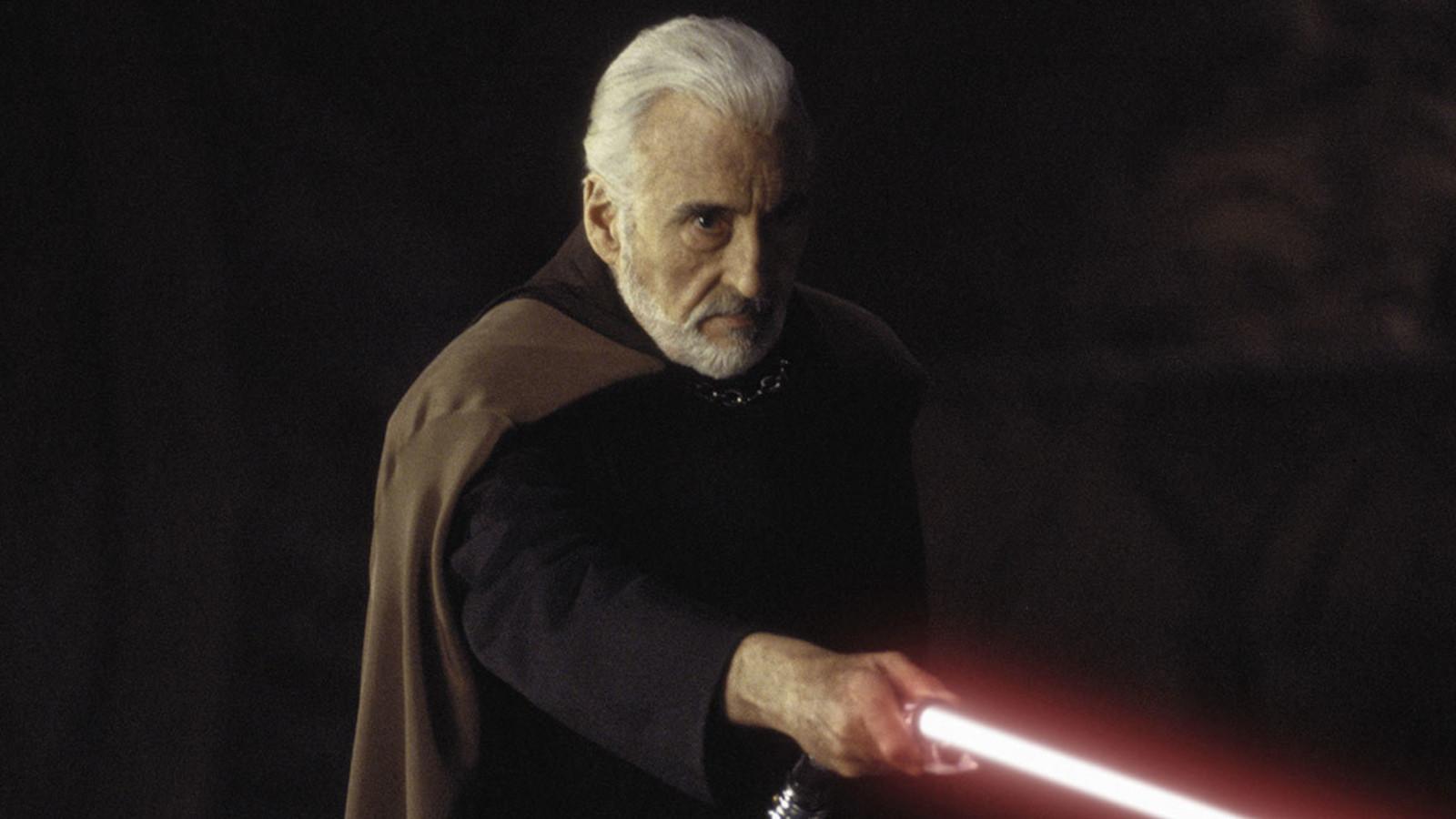 Count Dooku in Revenge of the Sith.